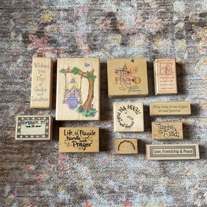 Rubber Stamps (Precious Moments & misc)